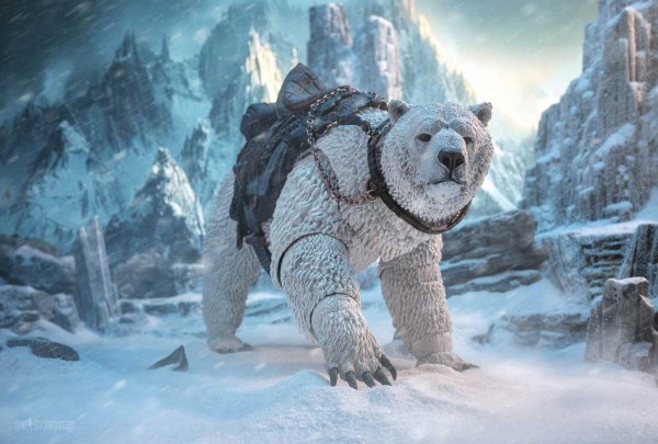 Mythic Legions: Horror of Einsamall Isbjorn (Polar Bear Mount)