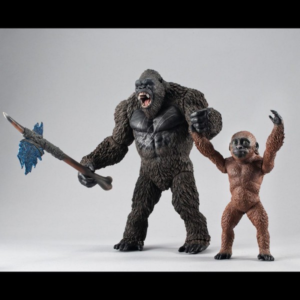 Godzilla x Kong: The New Empire Ultimate Article Monsters Figuren Godzilla & Suko 30 cm