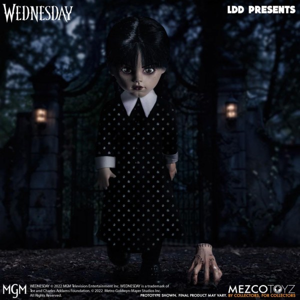 Wednesday Living Dead Dolls Puppe Wednesday Addams - 25 cm