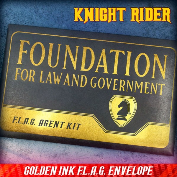 Knight Rider Geschenkebox F.L.A.G Agent Kit