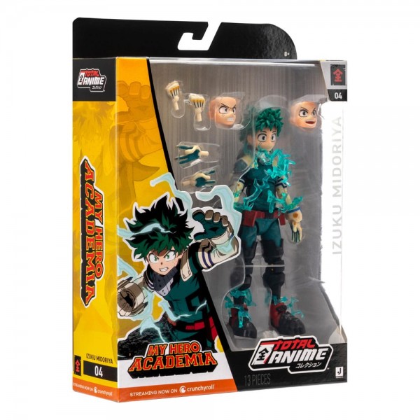 My Hero Academia Total Anime Action Figure Izuku Midoriya 17 cm