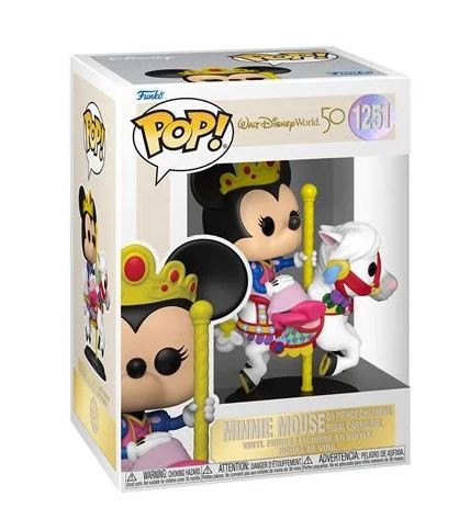 Walt Disney World 50th Anniversary Funko Pop! Vinylfigur Minnie Carrousel