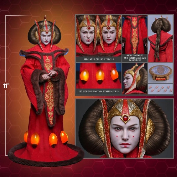 Star Wars Movie Masterpiece Actionfigur 1/6 Queen Amidala 28 cm