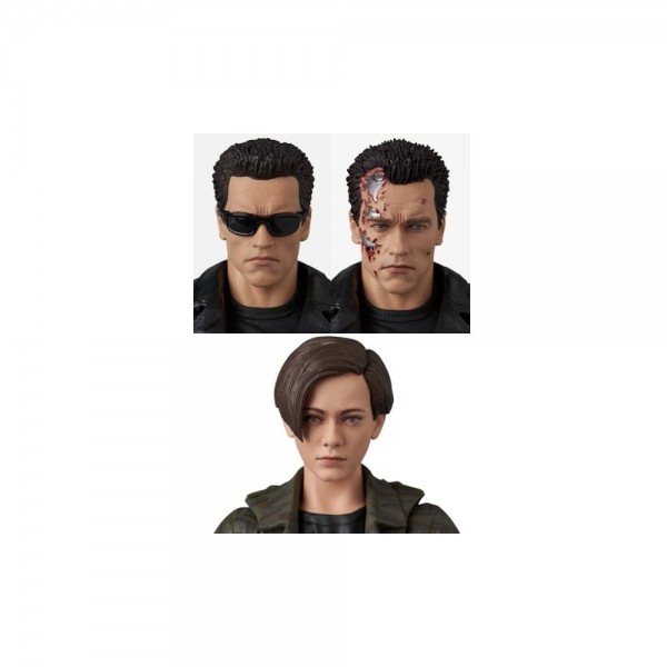 Terminator 2 MAFEX Action Figure T-800 (T2 Ver.) & John Connor 16 cm