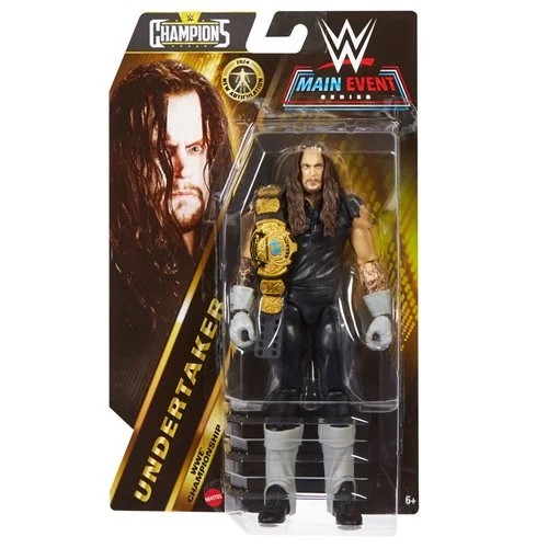 WWE Champions 2024 Wave 3 Actionfigur Undertaker mit World Heavyweight Title