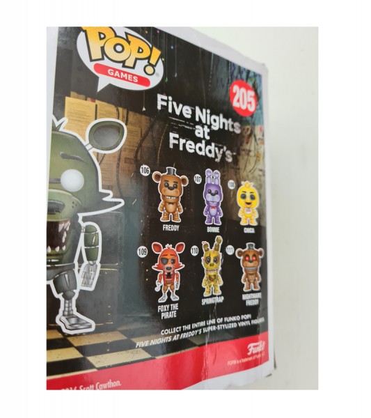 B-Ware Five Nights at Freddy's POP! Games Vinyl Figur Phantom Foxy 9 cm - defekte Verpackung