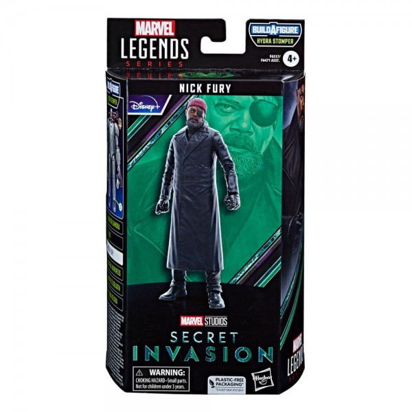 Secret Invasion Marvel Legends Actionfigur Nick Fury (BAF: Hydra Stomper) 15 cm