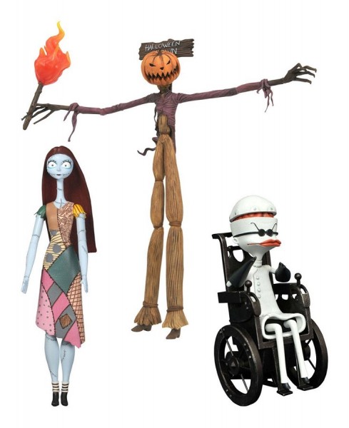Nightmare before Christmas Select Action Figures Best Of Series 2 (3)