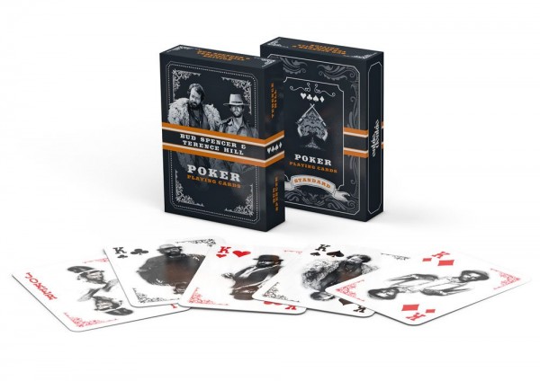Bud Spencer &amp; Terence Hill Poker Spielkarten Western