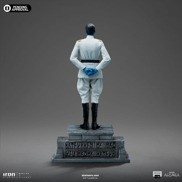 Star Wars Ahsoka Art Scale Statue 1:10 Grand Admiral Thrawn 25 cm