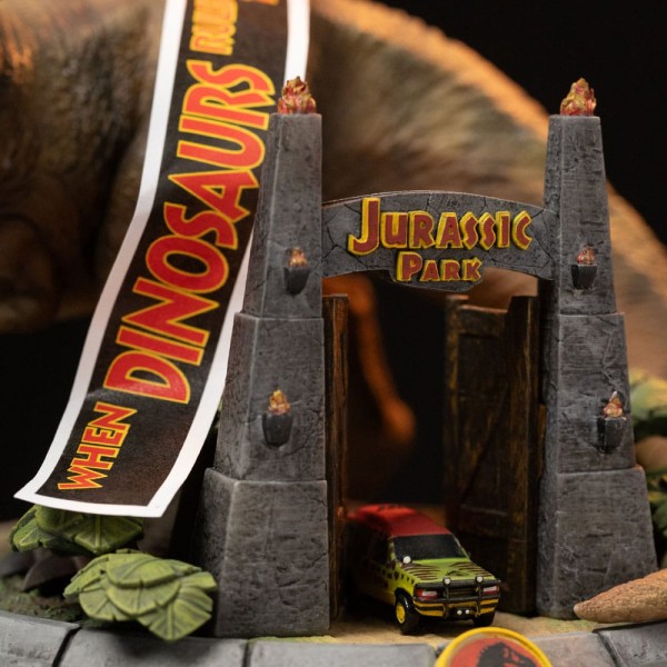 Jurassic Park Mini Co. PVC Figur T-Rex Illusion Deluxe 15 cm