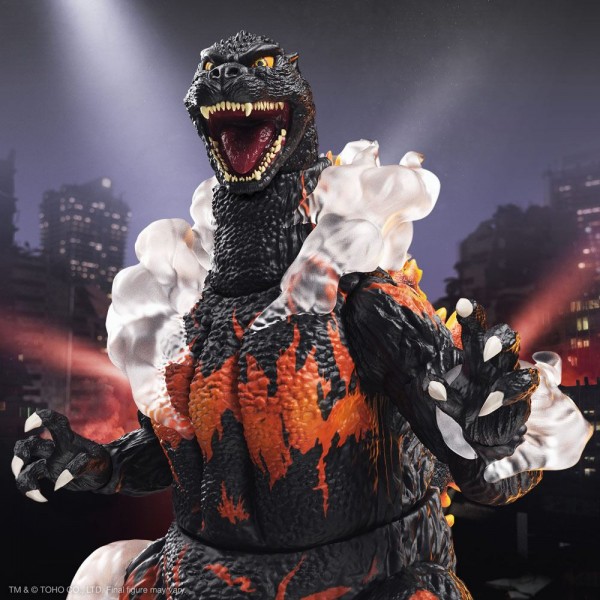 Godzilla Toho Ultimates Action Figure Burning Godzilla 
