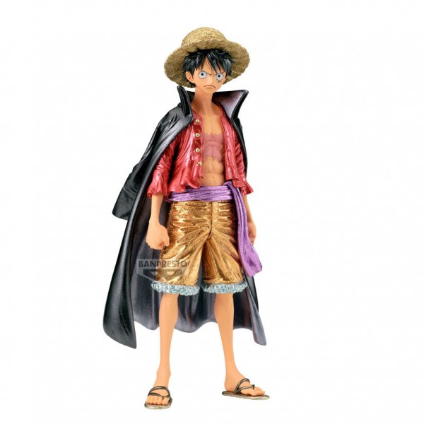 One Piece Premium Monkey D Luffy The Metallic Figur 30 cm