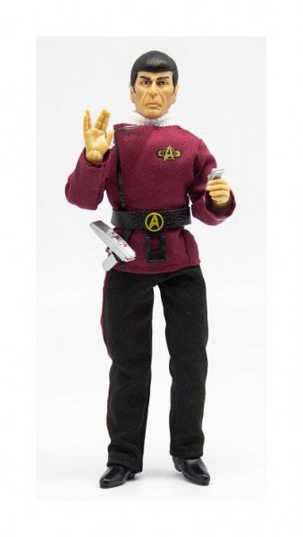 B-Ware Star Trek Mego Retro Actionfigur II Captain Spock - defekte Verpackung