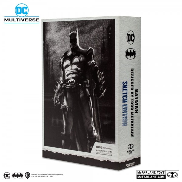 DC Multiverse Action Figure Batman by Todd McFarlane Sketch Edition (Gold Label) 18 cm