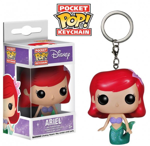 Disney Pop! Pocket Keychain Vinyl Figure Ariel