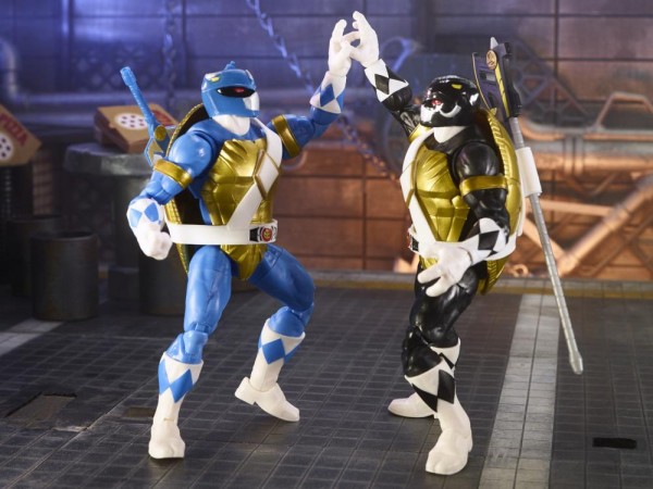 Power Rangers x Turtles Lightning Collection Actionfiguren 15 cm Morphed Donatello & Leonardo (2-Pac
