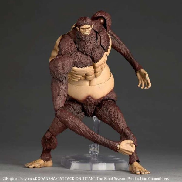 Attack on Titan Beast Ttitan Revoltech Amazing Yamaguchi Actionfigur
