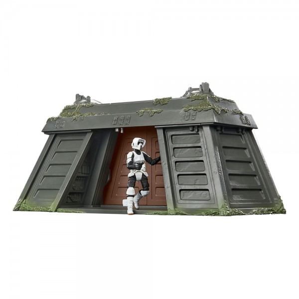 Star Wars Vintage Collection Playset Endor Bunker mit Endor Rebel Commando (Scout Trooper Disguise)