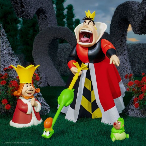 Disney Ultimates Actionfigur Queen of Hearts (Alice in Wonderland)