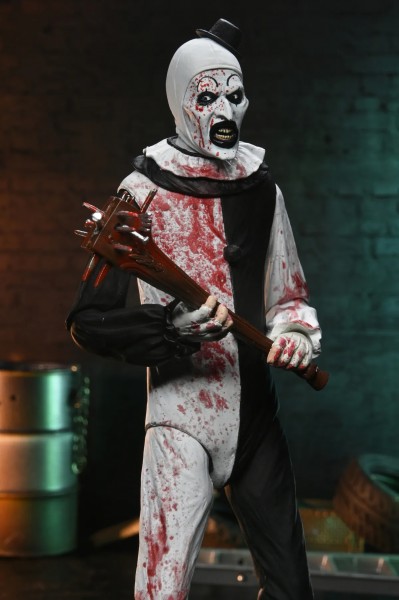 Terrifier 2 Art The Clown Blood Splattered Ultimate Actionfigure