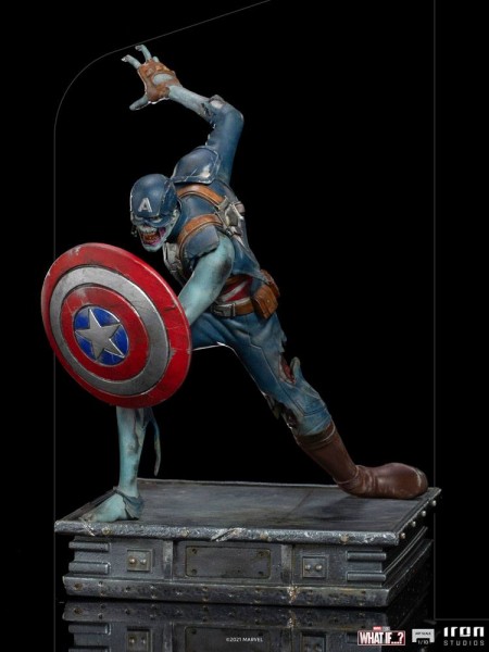 What If...? Art Scale Statue 1/10 Captain America Zombie