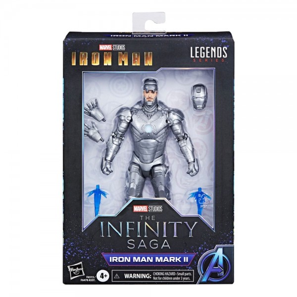 The Infinity Saga Marvel Legends Actionfigur Iron Man Mark II (Iron Man) 15 cm