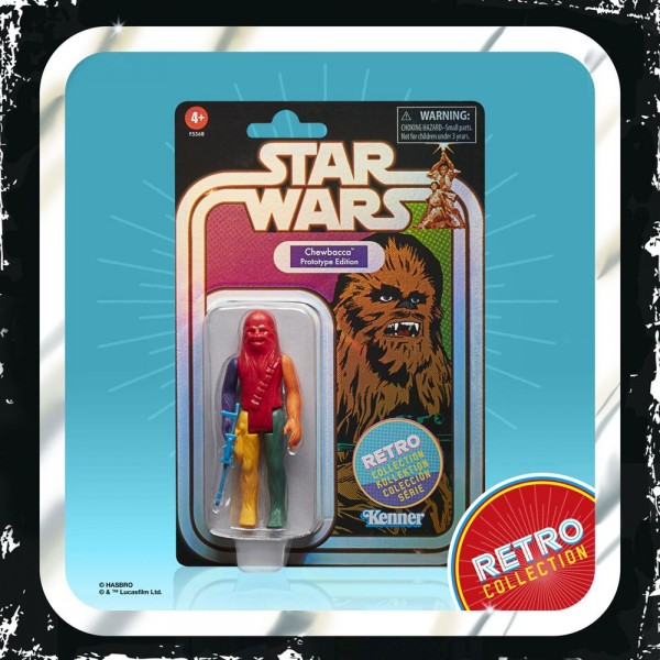 Star Wars Retro Collection Action Figure 10 cm Chewbacca (Prototype Edition) Multi-Colored