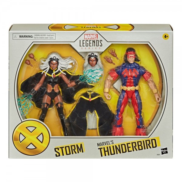 X-Men Marvel Legends Action Figures Storm & Thunderbird (2-Pack)