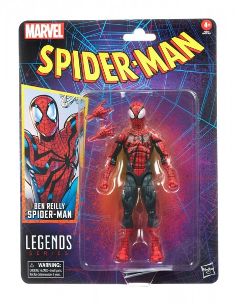 Spider-Man Marvel Legends Retro Action Figure Ben Reilly Spider-Man