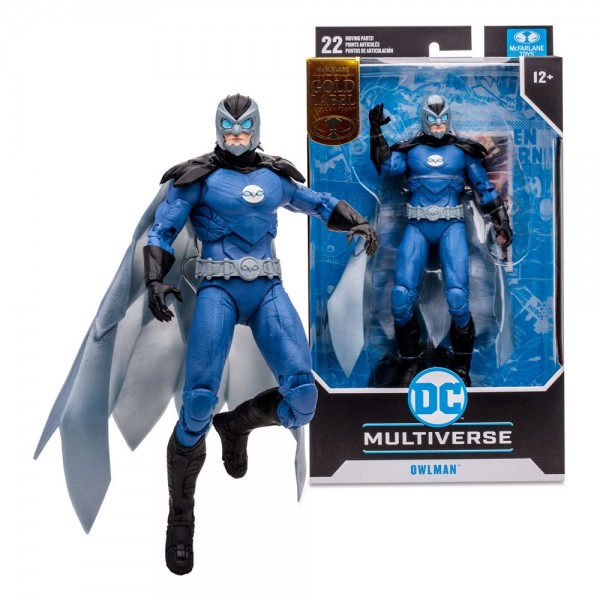 DC Multiverse Actionfigur Owlman (Forever Evil) (Gold Label) 18 cm
