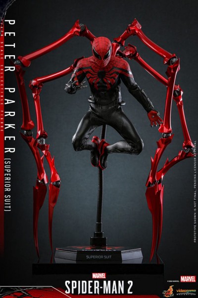 Spider-Man 2 Video Game Masterpiece Actionfigur 1/6 Peter Parker (Superior Suit) 30 cm