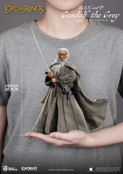 Herr der Ringe Dynamic 8ction Heroes Actionfigur 1/9 Gandalf der Graue 21 cm