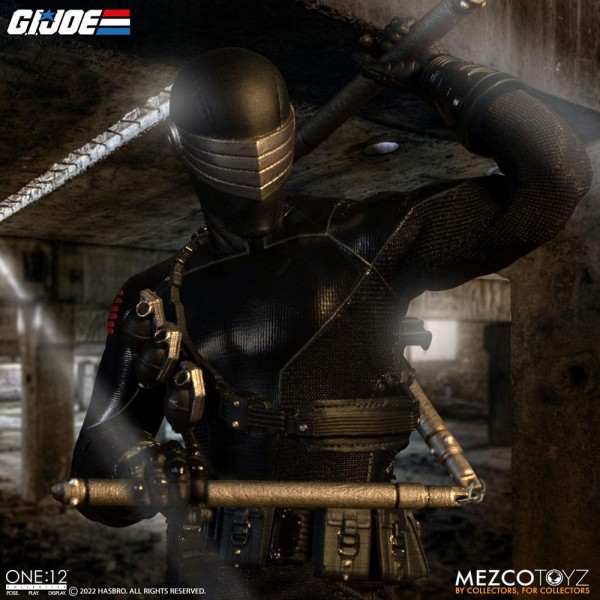 G.I. Joe ´The One:12 Collective´ Action Figure 1/12 Snake Eyes (Deluxe Edition)