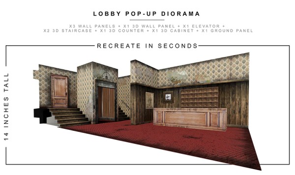Extreme Sets Lobby Pop-Up Diorama 1/12