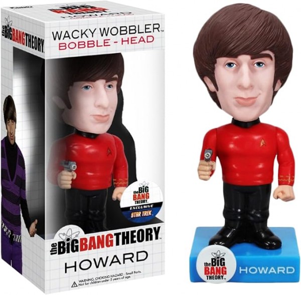 B-Ware The Big Bang Theory Wacky Wobbler Wackelkopf-Figur Howard 15 cm - defekte Verpackung