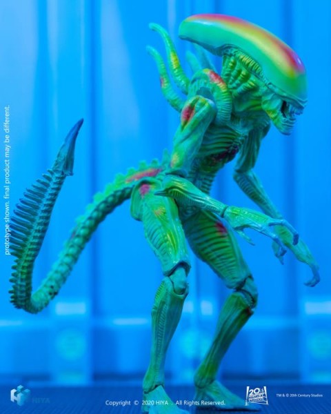 Alien vs. Predator Action Figure 1/18 Alien Warrior (Thermal Vision) Exclusive