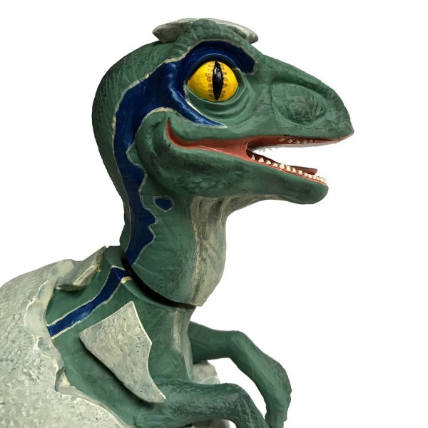 Jurassic World Premium Motion Statue Blue Raptor Hatchling