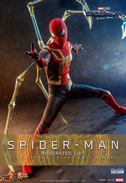 Spider-Man No Way Home Movie Masterpiece Actionfigur 1/6 Spider-Man (Integrated Suit)