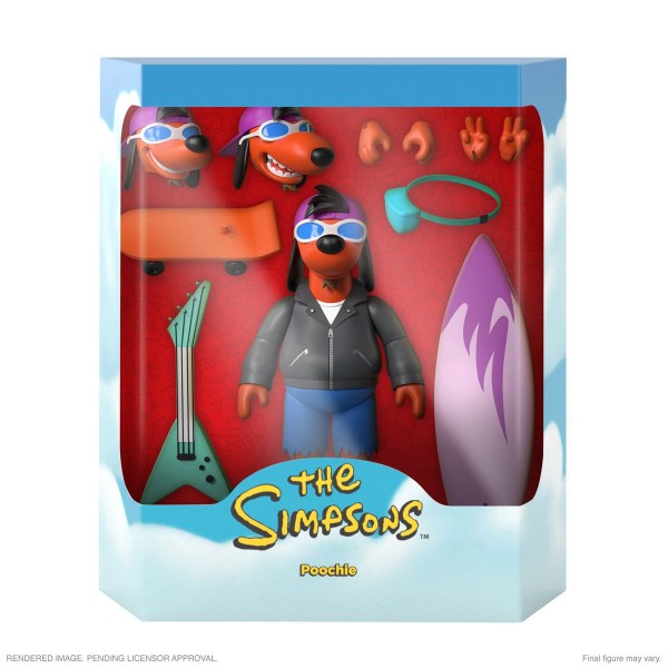 The Simpsons Ultimates Action Figure Poochie