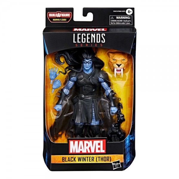 Marvel Legends Action Figure Black Winter (Thor) (BAF: Marvel's Zabu) 15 cm