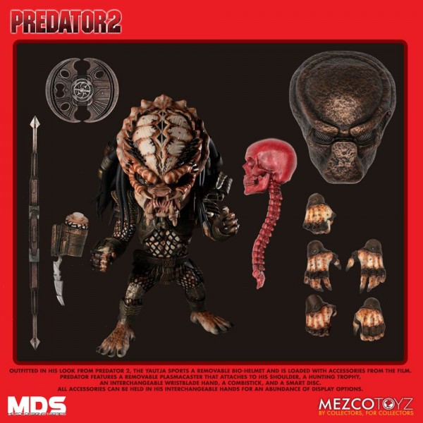 Predator 2 MDS Series Actionfigur City Hunter Predator (Deluxe)
