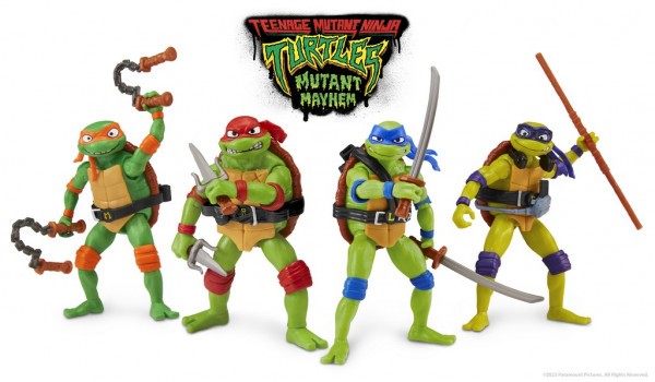 Teenage Mutant Ninja Turtles: Mutant Mayhem Turtles Actionfiguren 10 cm (4)