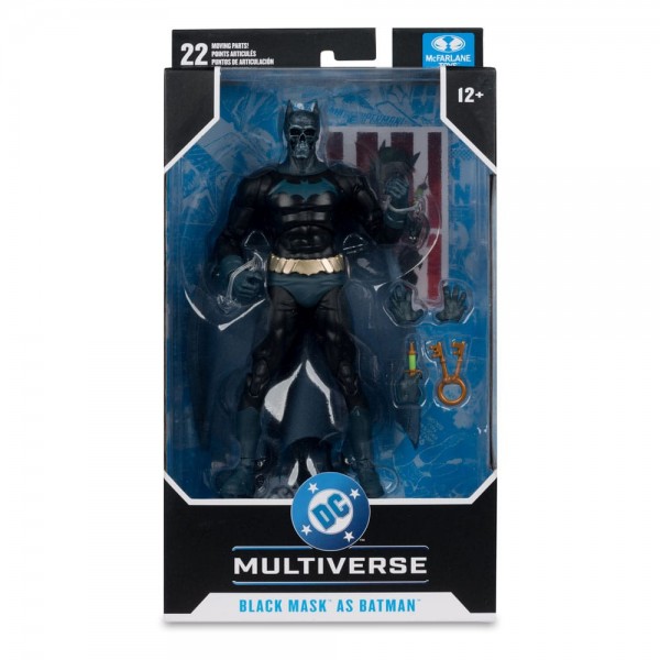 DC Multiverse Action Figure Black Mask as Batman (Beneath the Mask) 18 cm