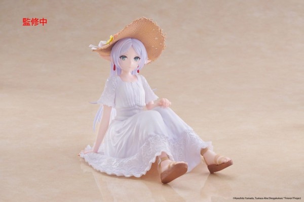Frieren: Beyond Journey's End PVC Statue Desktop Cute Figure Frieren Summer Dress Ver. 13 cm