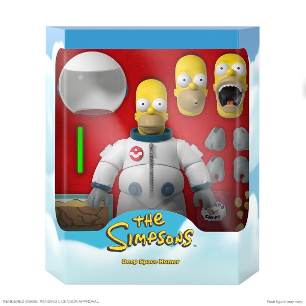 The Simpsons Ultimates Actionfigur Deep Space Homer