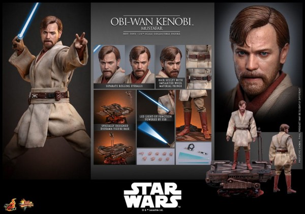 Star Wars: Episode III - Die Rache der Sith Masterpiece Actionfigur 1/6 Obi-Wan Kenobi (Mustafar) 31
