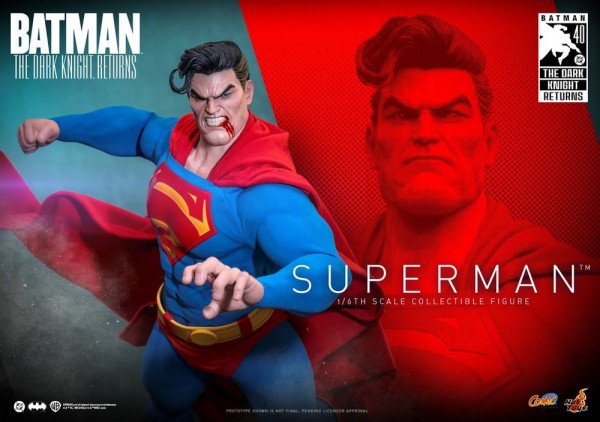 Batman: The Dark Knight Returns Comic Masterpiece Action Figure 1/6 Superman 34 cm