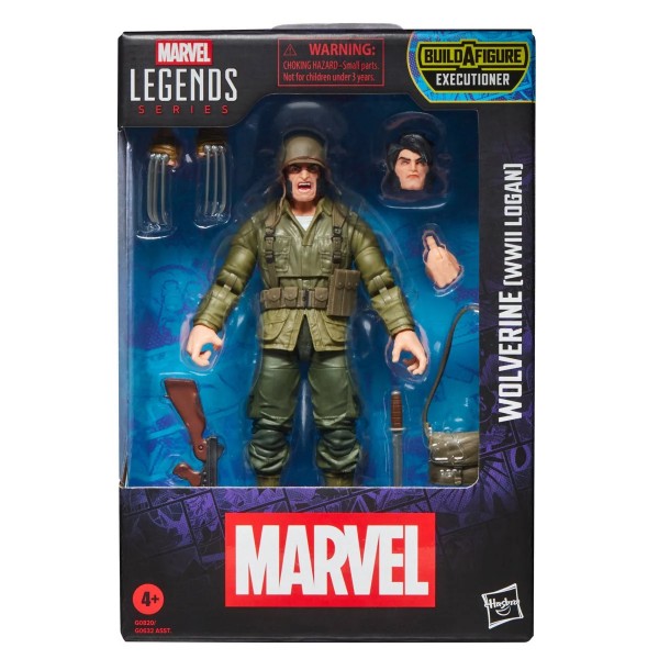 Marvel Legends Series Wolverine (WWII Logan) X-Men Comics Actionfigur 15 cm