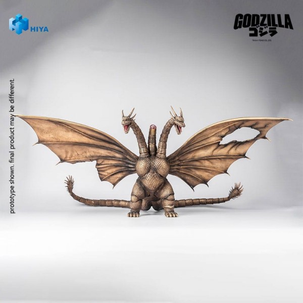 Godzilla vs. King Ghidorah (1991) Exquisite Basic Actionfigur King Ghidorah Battle Damaged Version 3